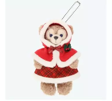 Мягкий значок Шелли Мэй Disney Sea 2024 Рождество Друзья Даффи Танцующие Снежинки [Эксклюзив в Токио] и