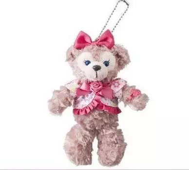 Мягкий значок Шелли Мэй Весеннее путешествие 2014 Nuiba Tokyo Disney Resort Limited Микки и весеннее путешествие Disney Sea Duffy s розовый