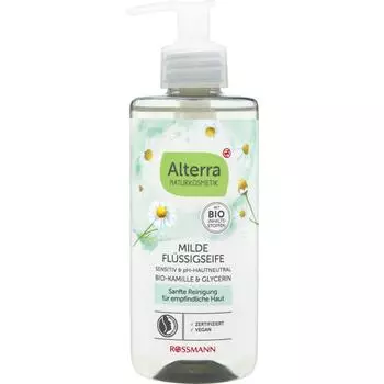 Мягкое экологически чистое мыло для рук Rothman Altera с ромашкой и глицерином 300 мл