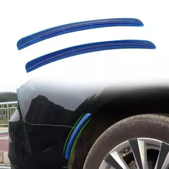 Мягкое автомобильное крыло, универсальный рог, расширитель арок, крыла, арки, брови, автомобильное колесо, губа, комплект кузова, защитный чехол, крыло, автомобильные аксессуары красный