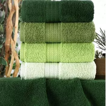 Мягкое хлопковое полотенце для рук и головы 4 шт. 50x90 см 50*90 Полотенце