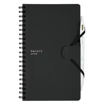 Мягкое кольцо Kokuyo Note Penott B6 MoDifieD 5 мм Plan Black Sp147s5 D