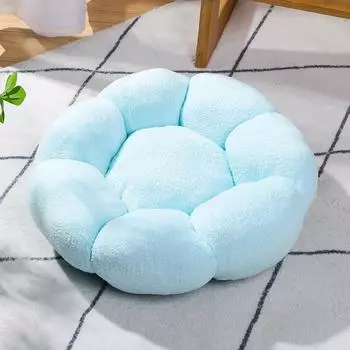Мягкое кошачье гнездо, теплое гнездо на осень и зиму, плюшевое гнездо для собак, круглое кошачье гнездо, коврик для собаки, гнездо для питомца, гнездо для собаки 40cm