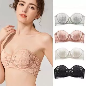 Мягкое кружевное нескользящее нижнее белье пуш-ап на косточках, дышащий бюстгальтер пуш-ап с тонкой чашкой XL белый
