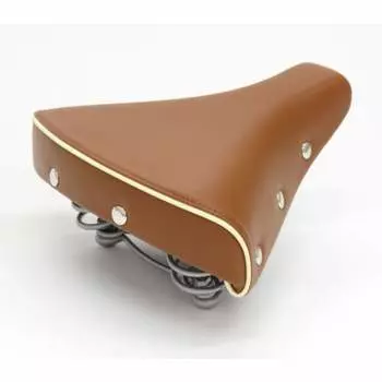 Мягкое махровое седло Bridgestone L515 коричневого цвета для Cajuna Rococo