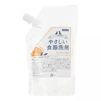 Мягкое моющее средство для посуды, прозрачный апельсин 300 мл - аромат,