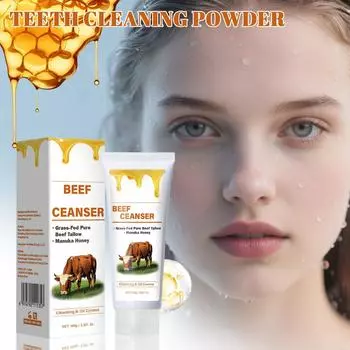 Мягкое очищающее средство, очищающее средство с жиром, очищающее средство для сухой и чувствительной кожи, увлажняющее, очищающее, детоксицирующее One Size белый