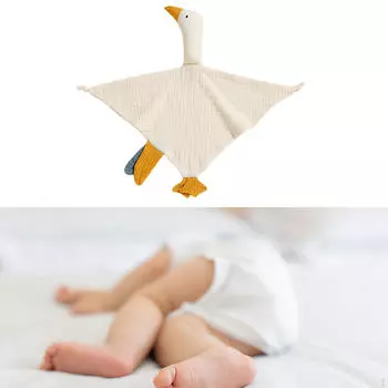 Мягкое одеяло, успокаивающее полотенце для детского сада, незнакомая обстановка, девочка, мальчик кремовый