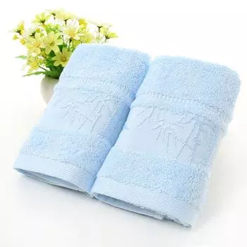 Мягкое однотонное детское полотенце из бамбукового волокна, полотенце для спа-салона, спортивное полотенце для дома, полотенце для ванной, высокоабсорбирующее полотенце для рук зелёный