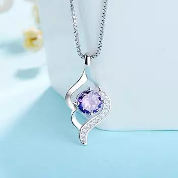 Мягкое ожерелье из стерлингового серебра S925, женская мода, простой подарок на День святого Валентина, легкий роскошный подарок, ювелирное украшение 925