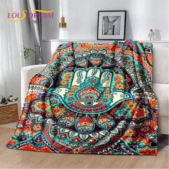 Мягкое плюшевое одеяло Nazar Evil Eye Tree of Life, фланелевое одеяло, одеяло для гостиной, спальни, кровати, дивана, чехол для пикника, детское одеяло 30x40inch
