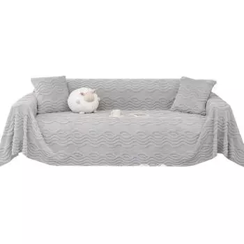 Мягкое полотенце для дивана, новый зимний чехол, можно расстилать и накрывать, универсальный противоскользящий чехол, подушка, защищающая от царапания кошек 180*130cm