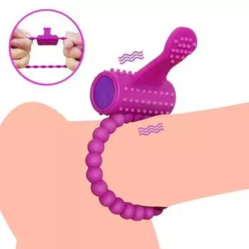 Мягкое силиконовое вибрационное кольцо для пениса Стимуляция точки G Отсроченная эякуляция Стимуляция клитора Парные секс-игрушки Мужские секс-игрушки