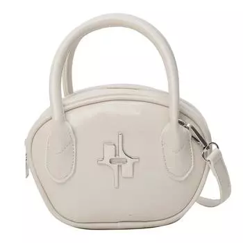 Мягкое внутреннее отделение сумка кроссбоди для женщин Внутренние карманы на молнии Декоративный ремешок