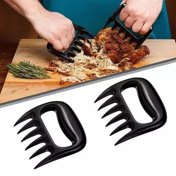 Мясные когти для измельчения тушеной свинины, курицы, индейки, говядины, обработки, нарезки, еды, измельчителя мяса для барбекю, гриля, коптильни, мультиварки