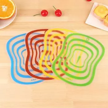 Мясо Кухонные принадлежности Нескользящая разделочная доска Разделочная доска Кухонные инструменты Разделочная доска S синий