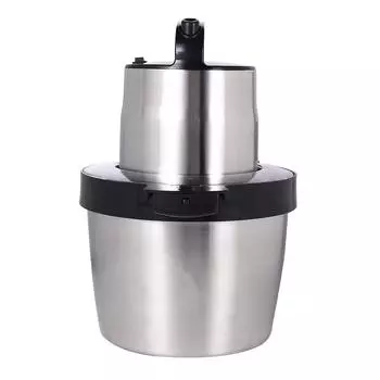 Мясорубка Бытовая электрическая миксер Мясорубка Маленькая многофункциональная машина для приготовления пищи из нержавеющей стали