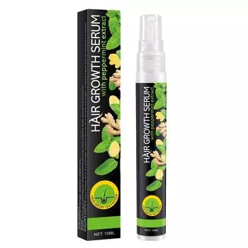 Мятная зубная паста, масло, сыворотка для волос, уход, предотвращение ломкости волос, рост волос, предотвращение выпадения волос, уход за волосами, питательный спрей для кожи головы 10 мл белый