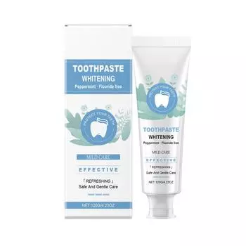 Мятная зубная паста Мягко очищает зубы от пятен Желтые зубы Ежедневный уход за полостью рта One Size