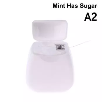 Мятная зубная расширяющаяся нить нейлон эффективное удаление зубного налета защита зубов тщательно очищающая зубы A2