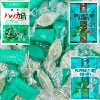 Мятные конфеты Kitami 3 вида 50 шоколадных конфет Kitami Hakka Tsusho Мятные конфеты Пробная упаковка Мятные конфеты для горла Японские сладости Сделано на Хоккайдо