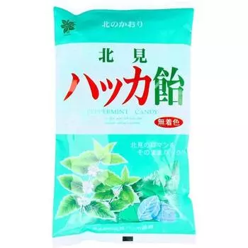 Мятные леденцы Kitami Hakka Kitami - бесцветные 240 г. Освежающий вкус и аромат, который успокаивает. Освежающий вкус и аромат, который успокаивает душу! 1