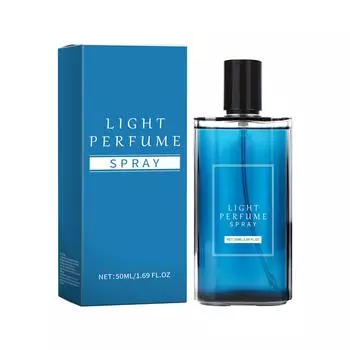 Мятный одеколон-спрей Lasting Fresh Charm Amber Fresh Elegant Perfume50ML синий