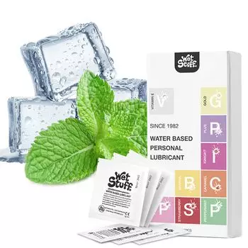 Мятный охлаждающий лубрикант съедобный любовный лосьон Безопасный для низкого содержания смазки с высоким содержанием перечной мяты нежная формула Охлаждающий лосьон для путешествий Love кусок желе,