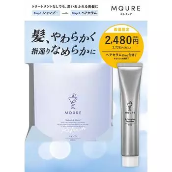 Mqure Refresh Moist Shampoo Hair Serum Set 450 мл+15 мл