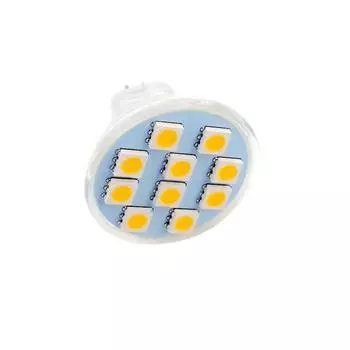 MR11 GU4 5050 10SMD 1W 100LM 12V светодиодный потолочный светильник для шкафа для домашнего декора белый