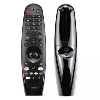 MR20GA AKB75855501 Magic Remote Control для LGTV AN-MR650A AN-MR18BA AN-MR19BA для контроллера серии Rx ZX WX БЕЗ ГОЛОСА, НЕТ МЫШИ чёрный