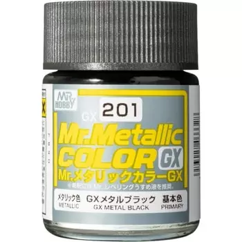 Mr. Metallic Color GX201 GX Metal Black