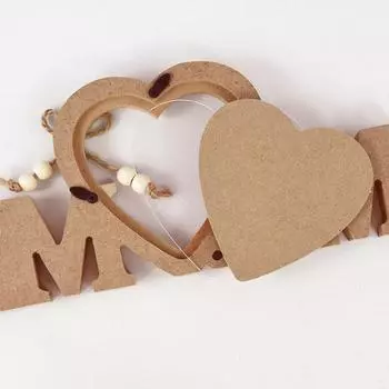 Mr&Mrs Wooden Love Heart Photo Frame For Wedding Engagement Home Table Decoration Ornaments Valentine s Day Gifts