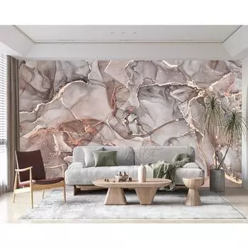 Мраморная фреска, абстрактные дизайнерские обои, съемные мраморные настенные фрески для гостиной, домашний декор 200 cm(W) x 140 cm(H)