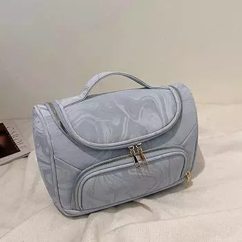 Мраморная текстура косметичка женская большая вместительная сумка для хранения новая модная усовершенствованная дорожная сумка для хранения косметики тенденция