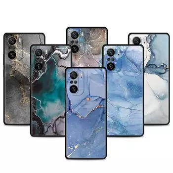 Мраморный чехол с рисунком для Xiaomi Redmi Note 11 10 9 Pro K40 10S 9S 9A 9C, чехол для телефона 9T 8 8T 7 11T, силиконовый чехол Redmi K40