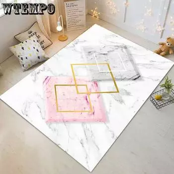 Мраморный геометрический абстрактный ковер для гостиной в скандинавском минималистичном современном стиле 80*120cm