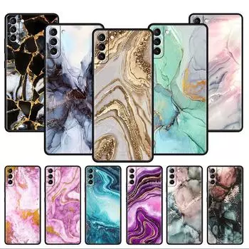 Мраморный мягкий чехол для Samsung Galaxy S22 S20 FE S21 S10 S9 Plus S8 Note 20 Ultra 10 Lite чехол для телефона Shell Samsung S22 5G