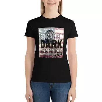 Mrballen Футболка Mr.Ballen Винтажная одежда Летняя одежда Топы больших размеров Футболки для женщин Хлопок S белый