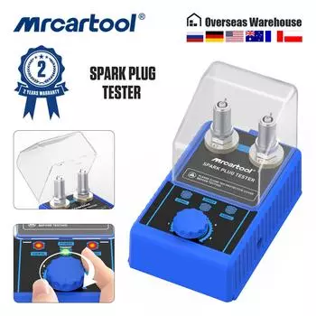 MRCARTOOL Тестер свечей зажигания автомобиля Тестеры зажигания Анализатор с двумя отверстиями Детектор зажигания Автомобильный диагностический инструмент 220 В 110 В