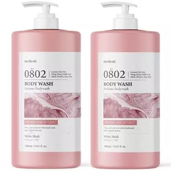 Mrgent Perfume Body Wash с ароматом белого мускуса, 1 л, 2 шт.