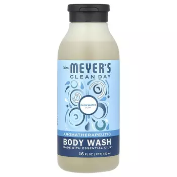 Mrs. Meyers Clean Day, Body Wash, Rainwater, 16 fl oz (473 ml)