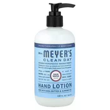Mrs. Meyers Clean Day, Hand Lotion, Rainwater, 354Ml(12Fl Oz)