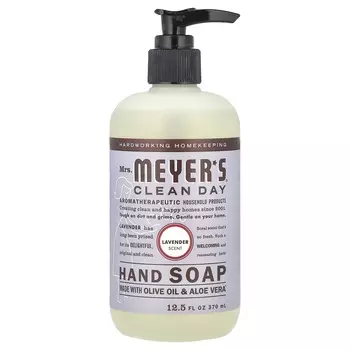 Mrs. Meyers Clean Day, Hand Soap, Lavender Scent, 12.5 fl oz (370 ml)