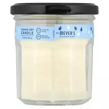 Mrs. Meyers Clean Day, Soy Candle, Rainwater, 204G(7.2Oz)