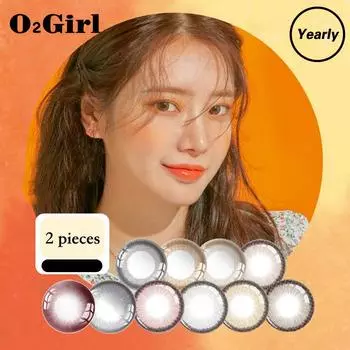 MrsH Lens Murah Cantik Черно-коричневые контактные линзы Oftlens Power 0 14,0-14,5 мм