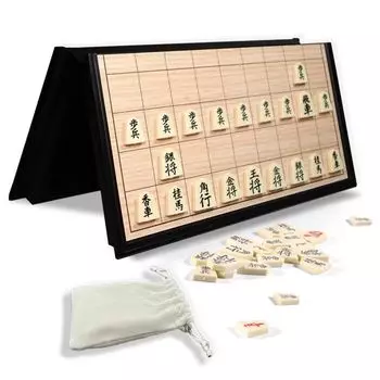 MRSXXNTY Обучающая игрушка Shogi Игрушка Shogi Доска Shogi Набор Магнит Shogi Детский набор Shogi Обучение Shogi Доска Vodokame Японская дорожная игра Фигуры Shogi