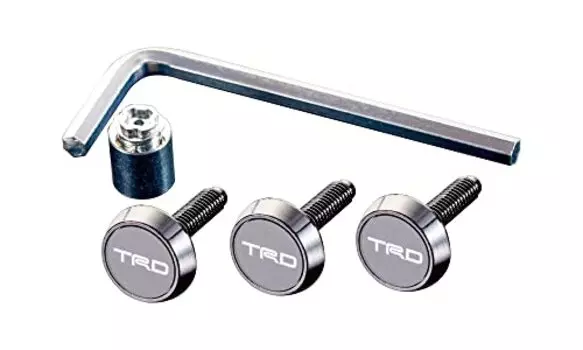 MS010-00028 TRD болт номерного знака безопасности из трех частей TOYOTA OEM