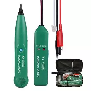 MS6812 Тестер-трекер для кабелей Профессиональный детектор линий LAN UTP STP Тестер-трекер телефонных проводов Определение точки обрыва Диагностика Тон