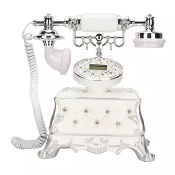 MS8320B Европейский винтажный телефон Классический ЖК-дисплей Caller ID Ретро телефон для гостиной US Plug